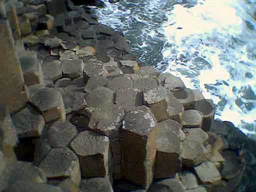 Geometric Shapes from Ireland's 'Giant's Causway'